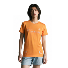 【Design Orange-Blue Contrast Short-Sleeve T-Shirt】|Mood Mind Charity Fund|Round neckline|Short-sleeve style|Blue side panels|Front white charity pattern & text print|Event Coordinators/Promoters|Short-Sleeve T-Shirt Specialty Store T1192 【Design Orange-Blue Contrast Short-Sleeve T-Shirt】|Mood Mind Charity Fund|Round neckline|Short-sleeve style|Blue side panels|Front white charity pattern & text print|Event Coordinators/Promoters|Short-Sleeve T-Shirt Specialty Store T1192